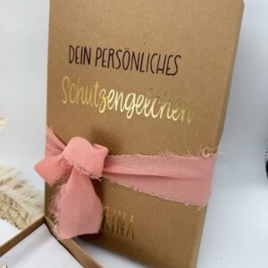 Makramee Schutzengel mit Holzflügel – Bild 7