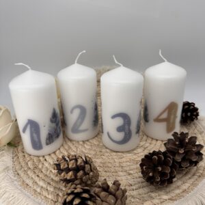 Adventkranzkerzen Winterhäuser – Bild 2