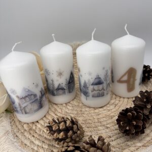Adventkranzkerzen Winterhäuser