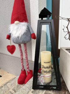 Laterne inkl. LED Echtwachs-Kerze – Bild 8