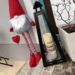 Laterne inkl. LED Echtwachs-Kerze – Bild 4