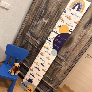 Babymesslatte 180 cm "CARS" in verschiedenen Farben und mit Logo möglich