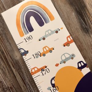 Babymesslatte 180 cm "CARS" in verschiedenen Farben und mit Logo möglich – Bild 2