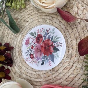 Kerzenteller Acryl "Rosegarden"