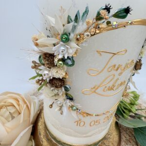Hochzeitskerze "Sommerfeld-Romantik" – Bild 9