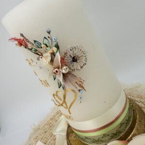Hochzeitskerze "Lovely Romance" – Bild 6