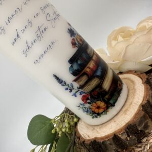 Trauerkerze "Letztes Kapitel" – Bild 2