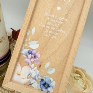Hochzeitskerze "Flowerloop" Berrylove – Bild 7