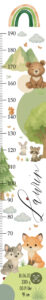 Babymesslatte 180 cm "Tiere des Waldes" – Bild 2