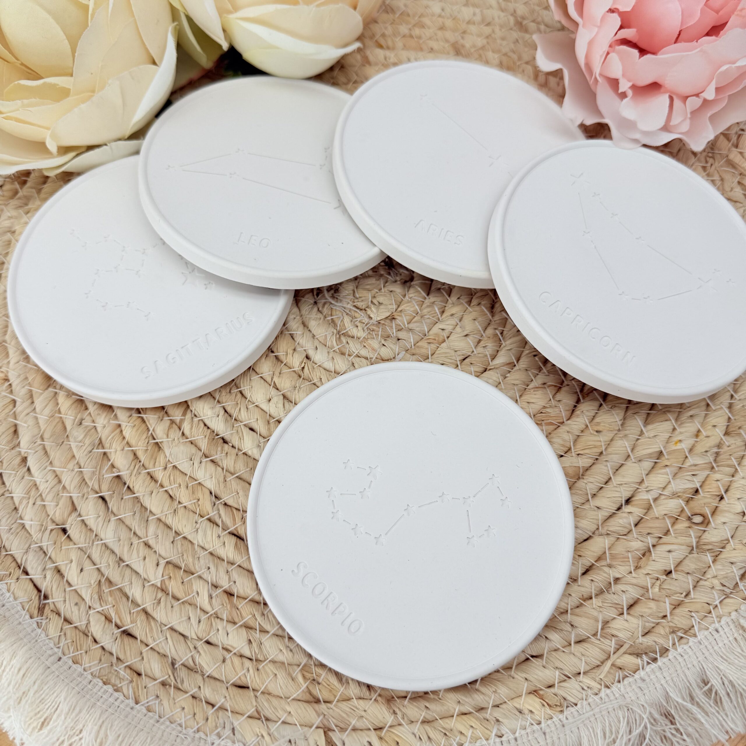 Kerzenteller "Sternbilder" 10 cm – Bild 5