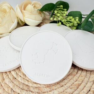 Kerzenteller "Sternbilder" 10 cm