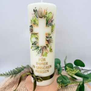 Trauerkerze "Naturliebe"